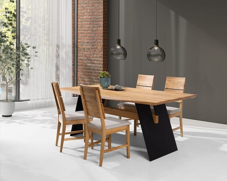 Ozolkoka paneļu galds MODENA 240x100