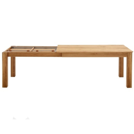 PARMA ozolkoka galds 160x100 (2x50cm) — 4 attēls