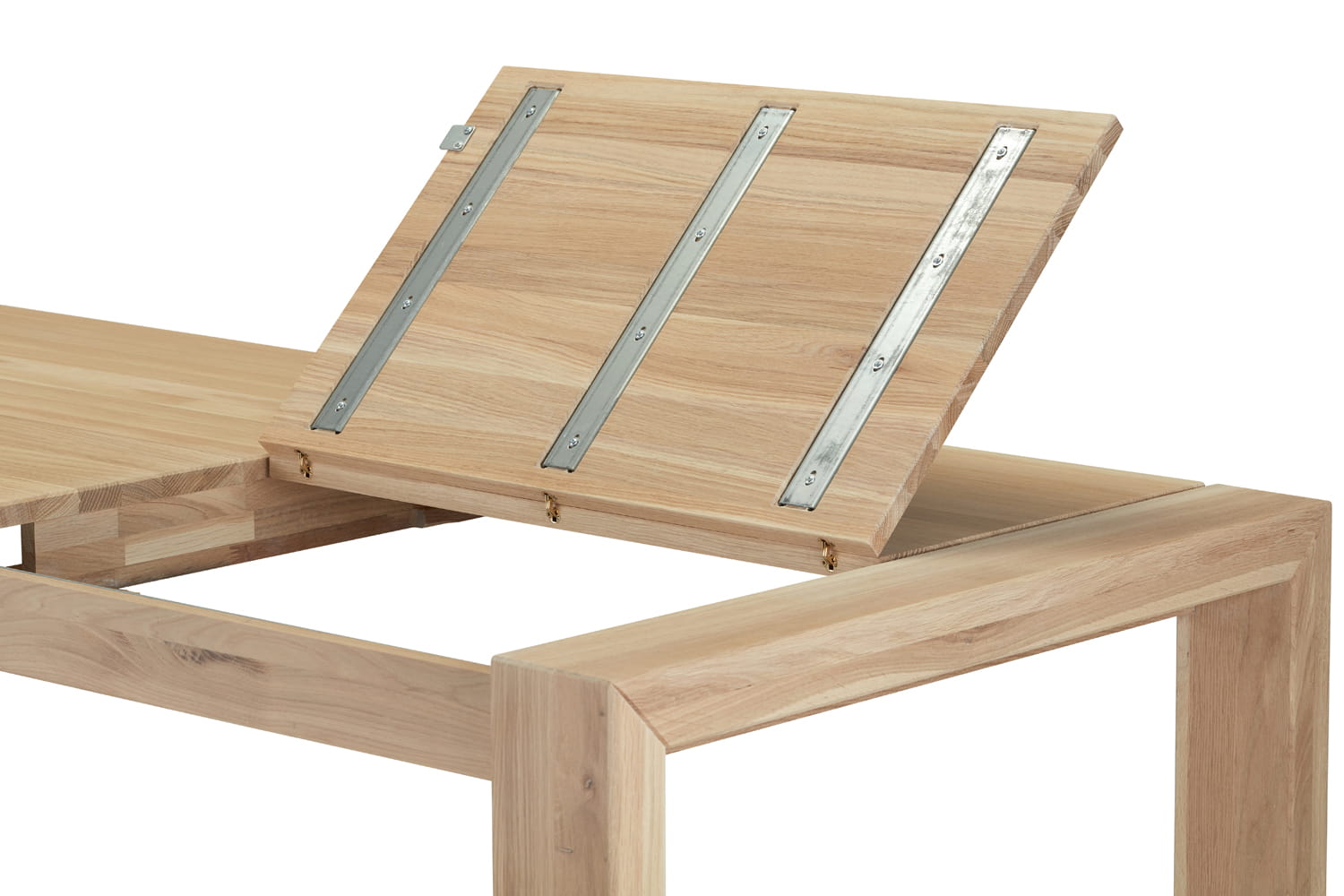 Rustiska stila balināta ozola galds 180x90 — изображение 5