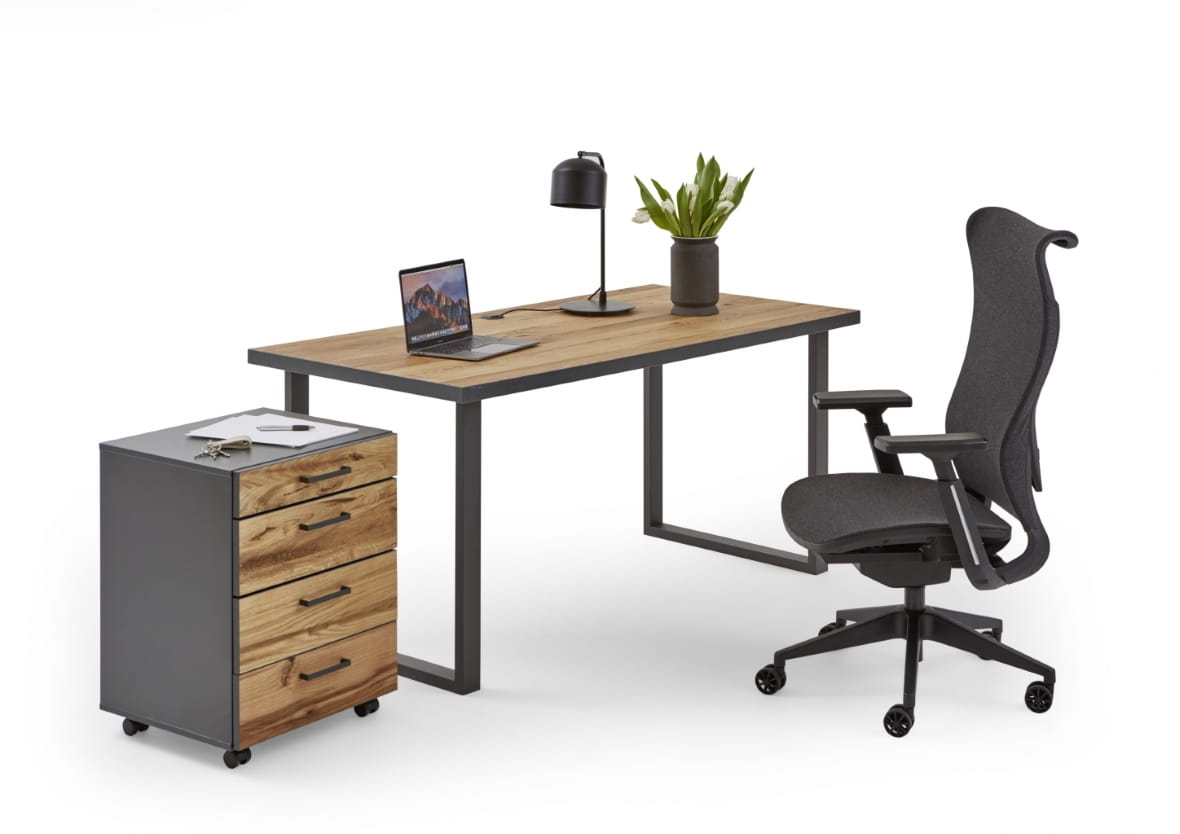 Rakstāmgalds ar finierētu dēli 160x80 — изображение 3