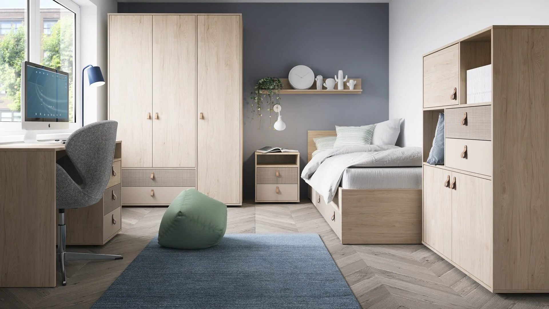 Furniture system DENIM Wojcik Meble