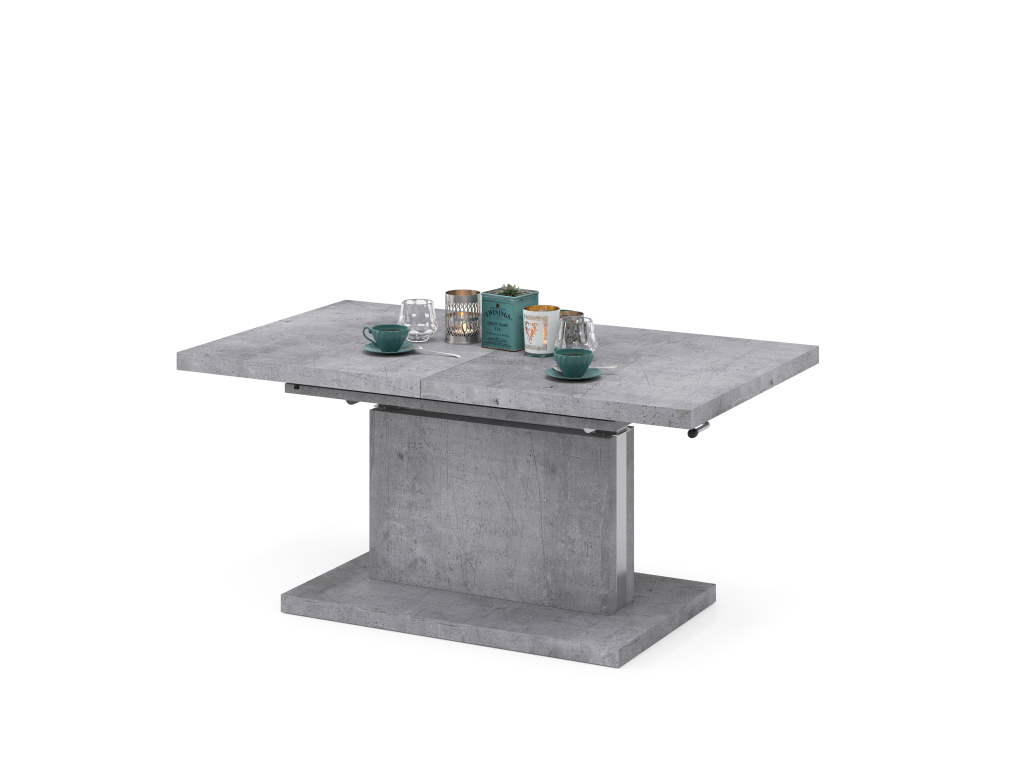 Galds transformeris ASTON 120/80 Beton Millenium — изображение 3