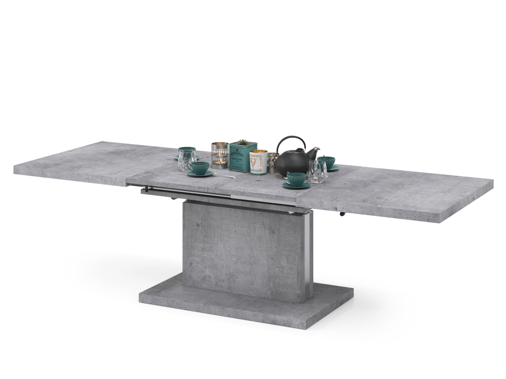 Galds transformeris ASTON 120/80 Beton Millenium — изображение 6