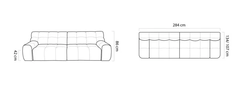 Dīvāns COCOON BIGSOFA — изображение 6