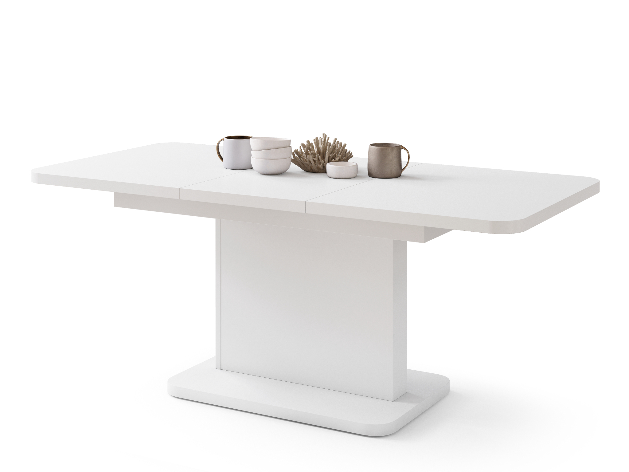 Galds transformeris ASTON MINI Z 110/70 Bialy Mat — изображение 12