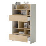Lenart BED CONCEPT BC-27 Skapis kaszmir/dab nagano
