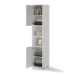 Lenart BED CONCEPT BC-08 - 2d skapis - Bialy