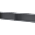 Lenart BED CONCEPT BC-30 Piekaramais plaukts – szary/grafit