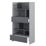 Lenart BED CONCEPT BC-28 Skapis szary/grafit