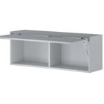 Lenart BED CONCEPT BC-29 Piekaramais plaukts - szary