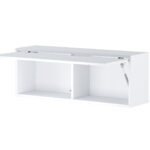 Lenart BED CONCEPT BC-29 Piekaramais plaukts - bialy