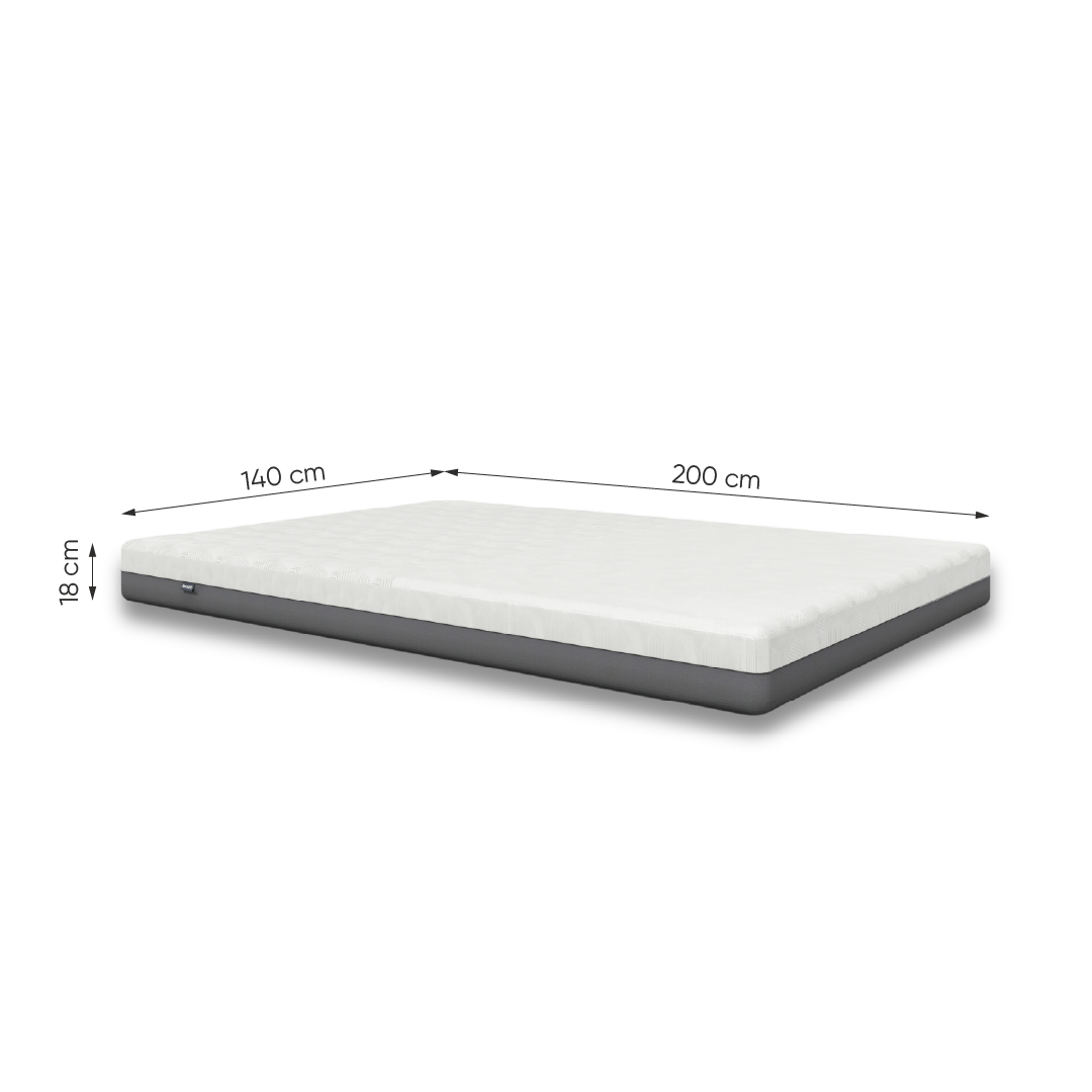 Lenart Matracis Sleep Core Standard 140×200 — 11 attēls