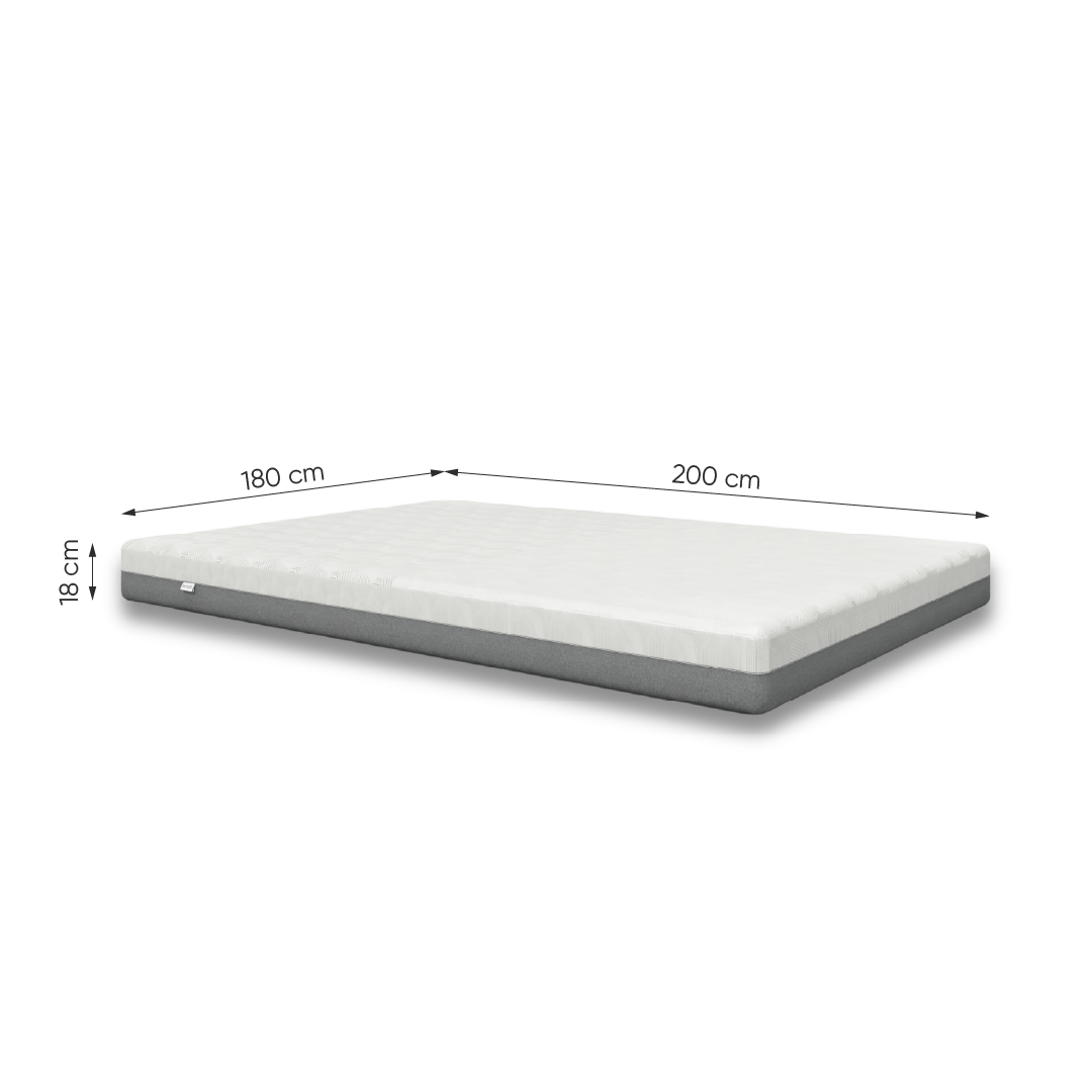 Lenart Matracis Sleep Core Basic 180x200 — 12 attēls