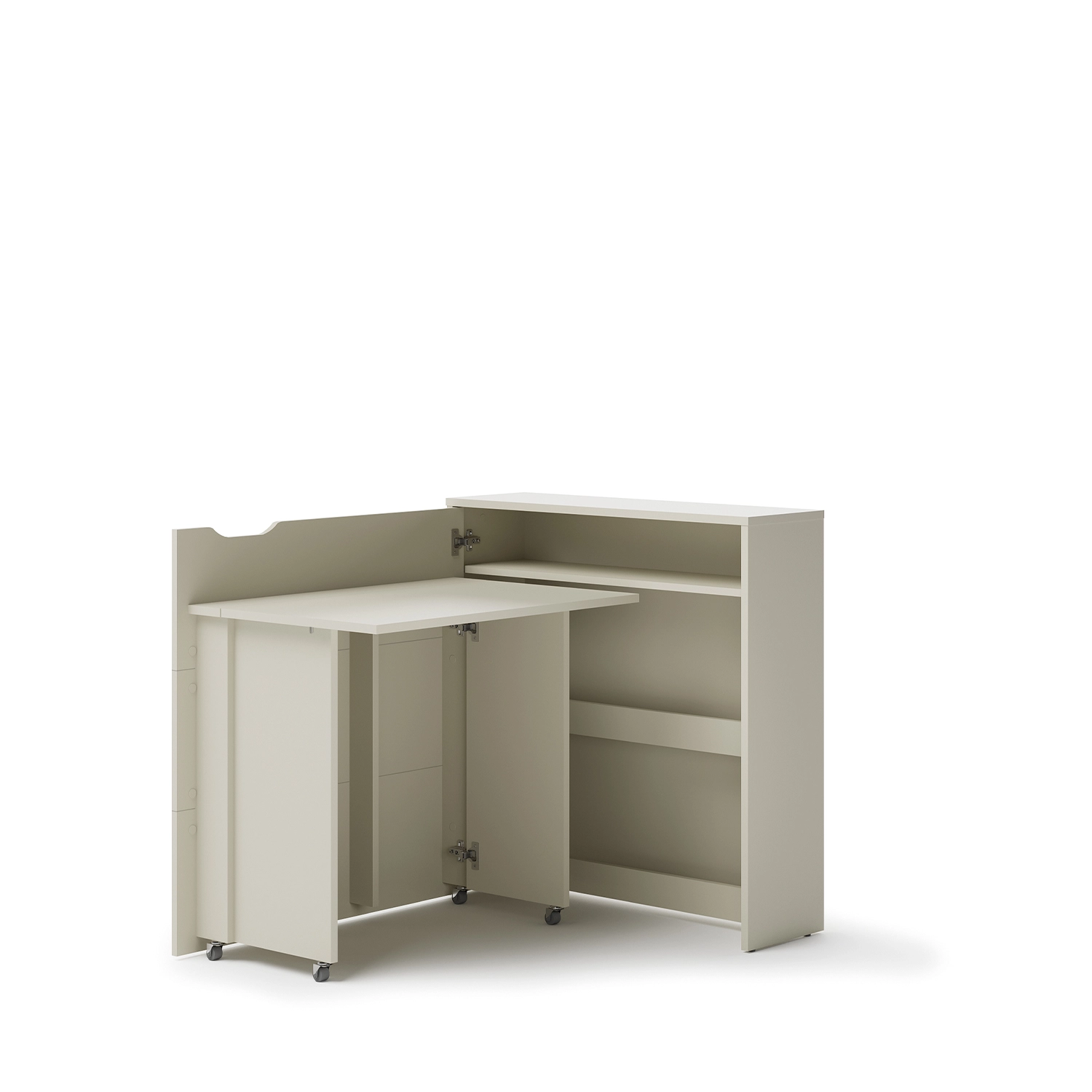 Lenart WORK CONCEPT SLIM Rakstāmgalds 90 CW-02L kaszmir — 9 attēls