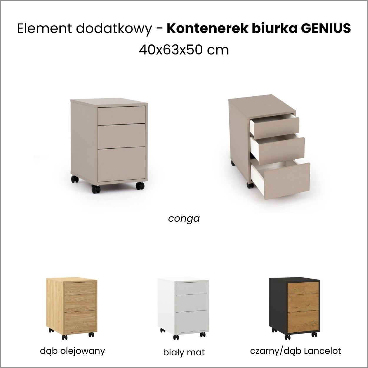 Vertikāla sienas gulta GENIUS GS-PV-140 Congo New Elegance — 10 attēls