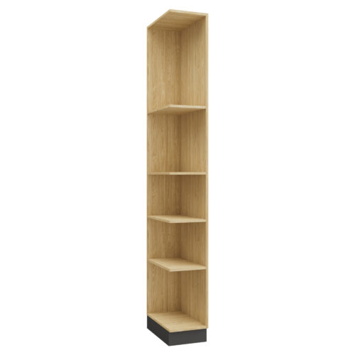 Plauts SLEEP VARIA 30 cm, Kreisā puse – eļļots ozols / Grafīts