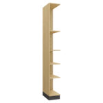 Plaukts SLEEP VARIA 30 cm, Labā puse - eļļots ozols / Grafīts