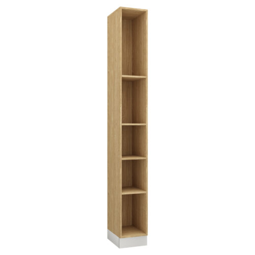 Plauts SLEEP VARIA 30 cm ar atvērtu plauktu – eļļots ozols / Balts Matēts