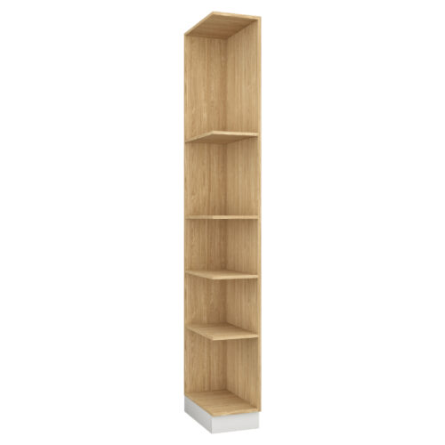 Plauts SLEEP VARIA 30 cm, Kreisā puse – eļļots ozols / Balts Matēts