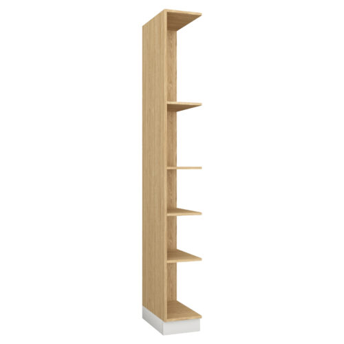 Plauts SLEEP VARIA 30 cm, Labā puse – eļļots ozols / Balts Matēts