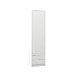 Skapis GS–SZ–S Bialy mat GENIUS New Elegance