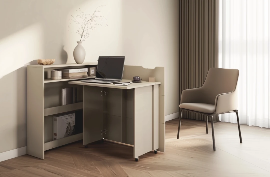 Lenart WORK CONCEPT SLIM Rakstāmgalds 90 CW-02L kaszmir — 11 attēls