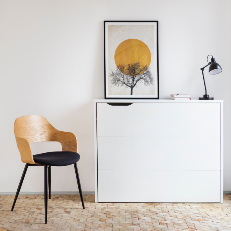 Lenart WORK CONCEPT Rakstāmgalds 115 CW-01P bialy — 4 attēls
