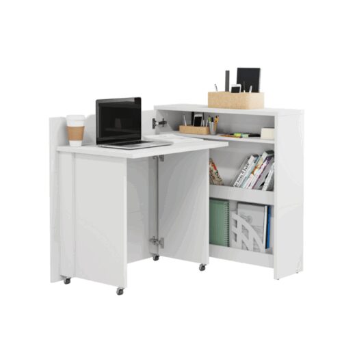 Lenart WORK CONCEPT SLIM Rakstāmgalds 90 CW-02L bialy