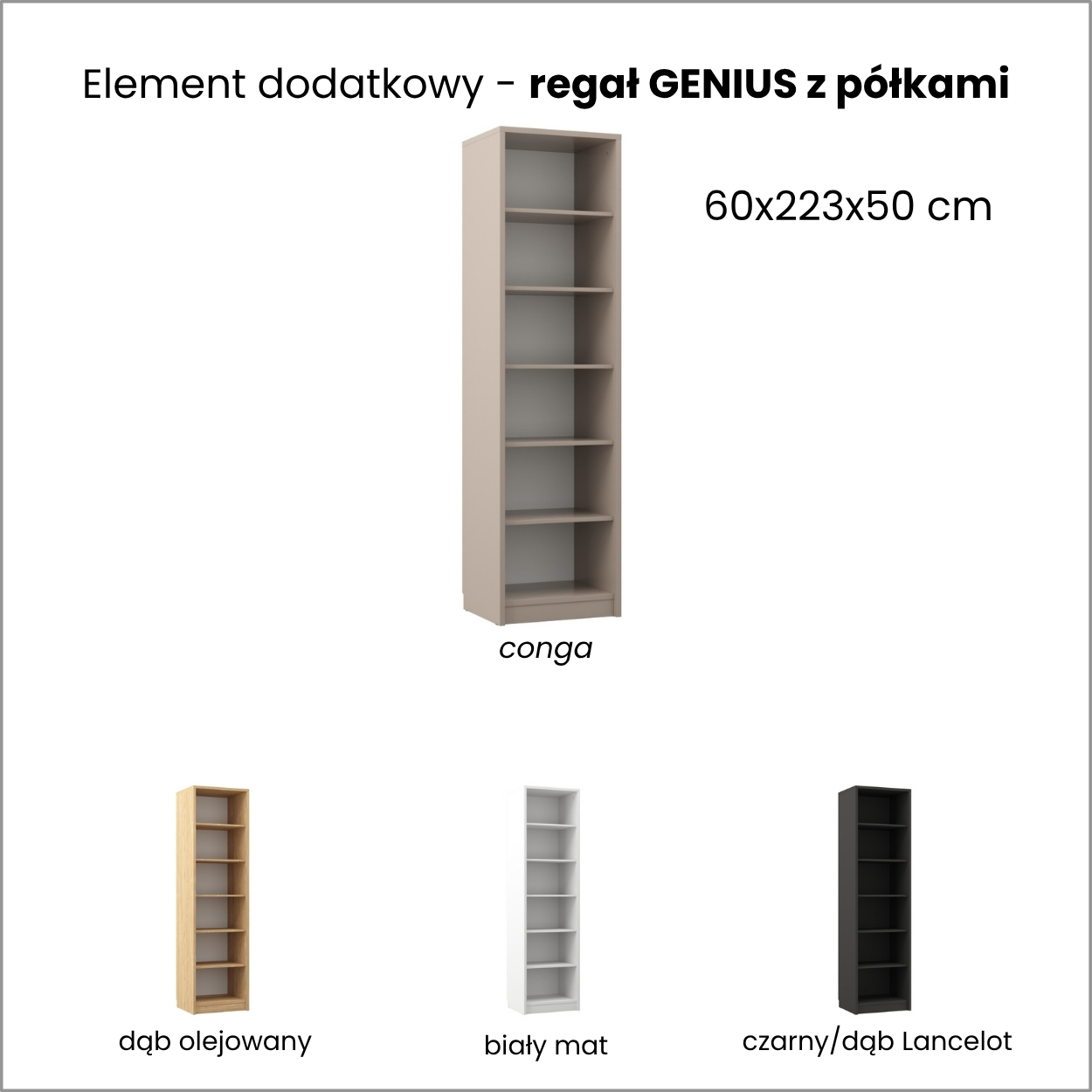 Vertikāla sienas gulta GENIUS GS-PV-140 Congo New Elegance — 15 attēls