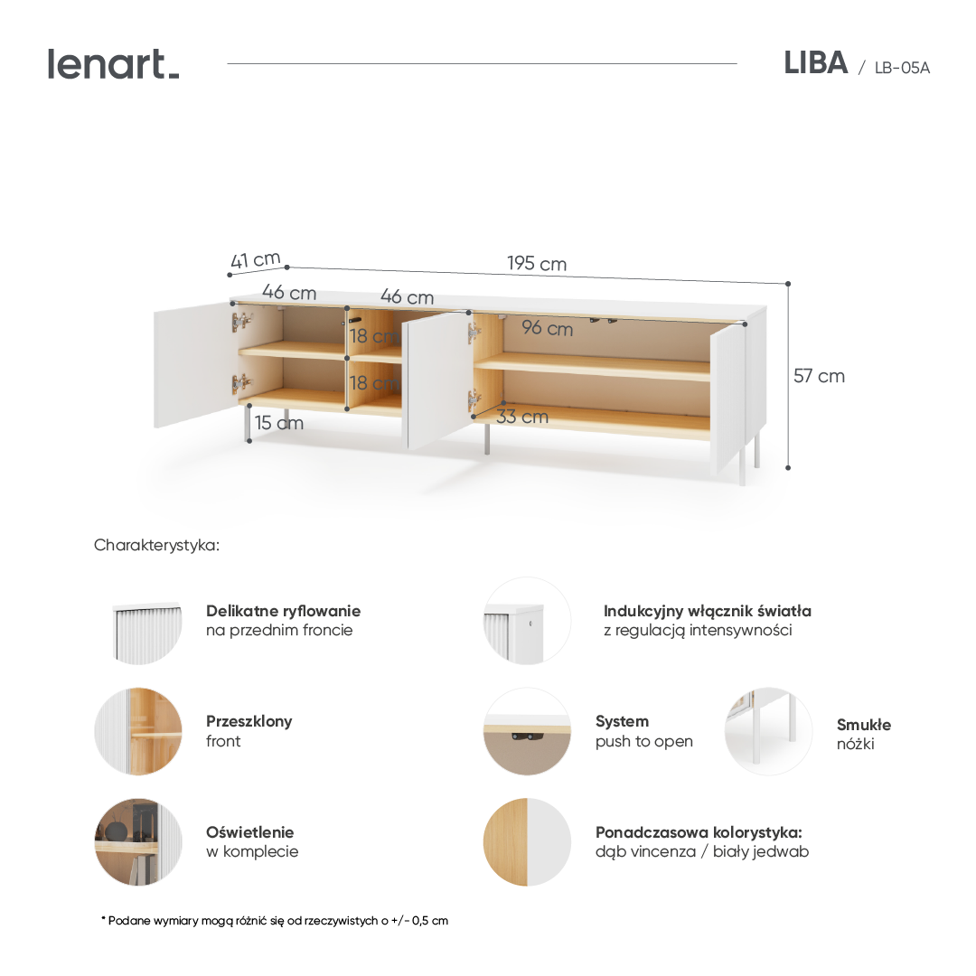Tumba RTV LIBA LB 05 A Lenart — 4 attēls