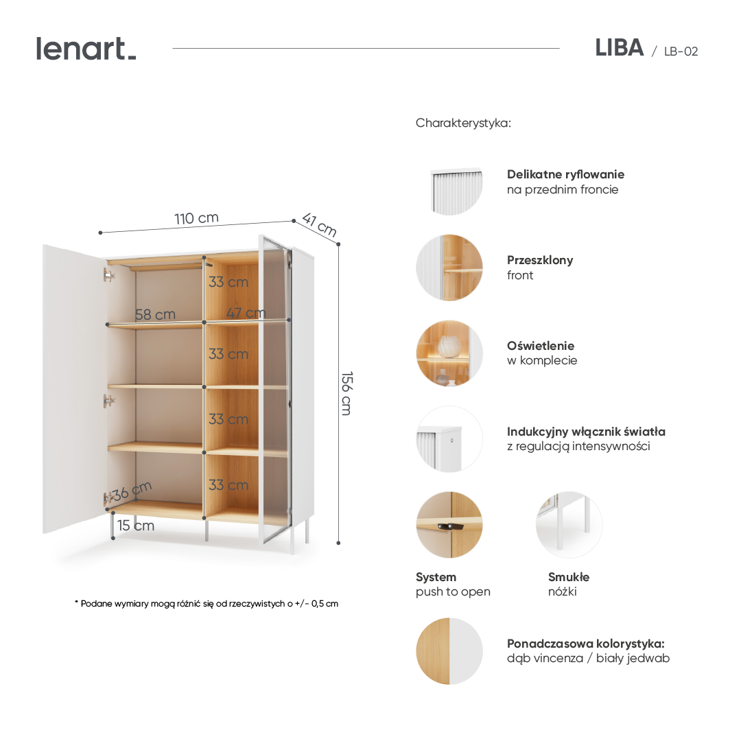 Vitrīna LIBA LB 02 Lenart — 7 attēls